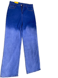 Fade Wide-Leg Denim Jeans
